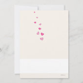 Mated Post Trouwen Blauwgroen Brunch Uitnodiging (Achterkant)