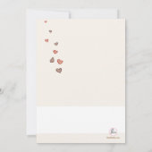 Mated Post Wedding Brunch Uitnodiging (Achterkant)