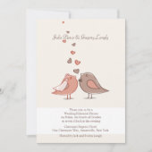 Mated Wedding Rehearsal Dinner Invitation Kaart (Voorkant)