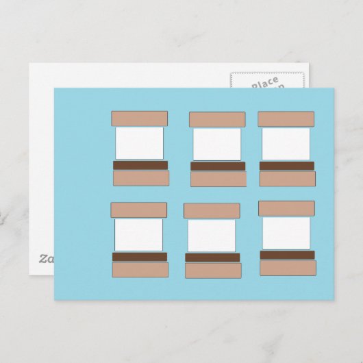 maten briefkaart (Voorkant / Achterkant)