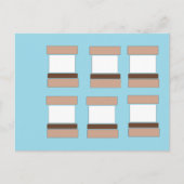 maten briefkaart (Voorkant)