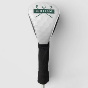 Matenclubs en bal smaragdgroen golfheadcover