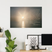 Mateo 5: 14-16 (Versie horizontaal) Poster (Thuiskantoor)