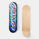 MATEO Gepersonaliseerd Graffiti Skateboard (Voorkant)