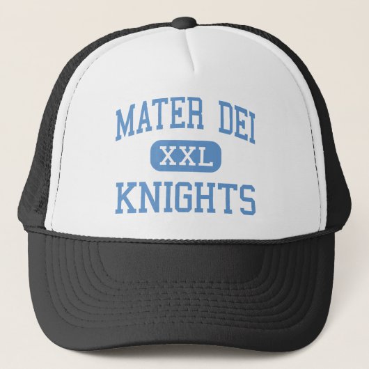 Mater Dei - Knight - High - Breese Illinois Trucker Pet (Voorkant)