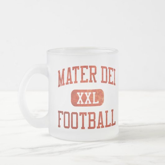 Mater Dei Monarchs Football Matglas Koffiemok (Links)