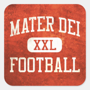 Mater Dei Monarchs Football Vierkante Sticker
