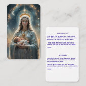 Mater Dei Visitekaartje (Voorkant / Achterkant)