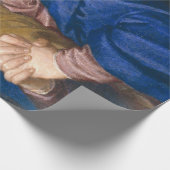 Mater Dolorosa (Maagd Mary) (Moeder van Sorrijen) Cadeaupapier (Hoek)