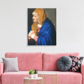 Mater Dolorosa (Maagd Mary) (Moeder van Sorrijen) Canvas Afdruk (Insitu (Woonkamer))