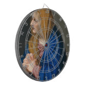 Mater Dolorosa (Maagd Mary) (Moeder van Sorrijen) Dartbord (Voorkant Links)