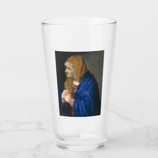Mater Dolorosa (Maagd Mary) (Moeder van Sorrijen) Glas (Voorkant)