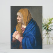 Mater Dolorosa (Maagd Mary) (Moeder van Sorrijen) Kaart (Staand voorkant)