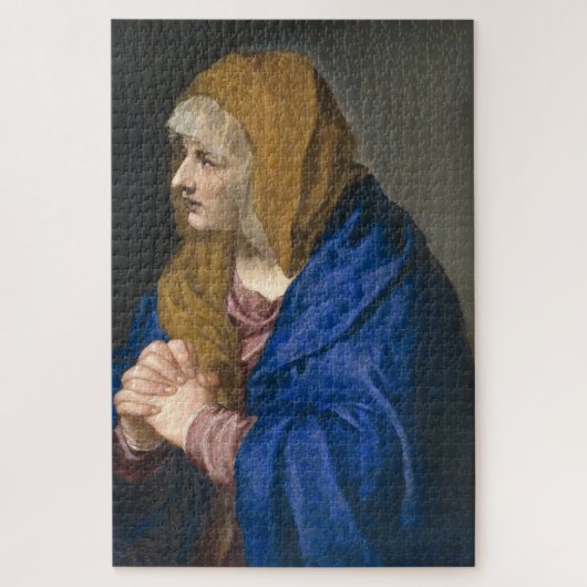 Mater Dolorosa (Maagd Mary) (Moeder van Sorrijen) Legpuzzel (Verticaal)