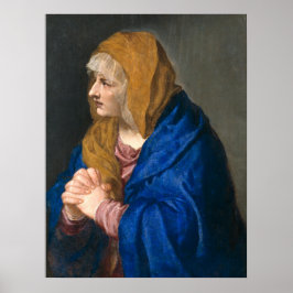 Mater Dolorosa (Maagd Mary) (Moeder van Sorrijen) Poster