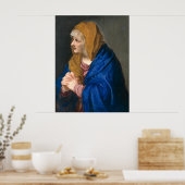 Mater Dolorosa (Maagd Mary) (Moeder van Sorrijen) Poster (Keuken)