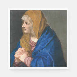 Mater Dolorosa (Maagd Mary) (Moeder van Sorrijen) Servet
