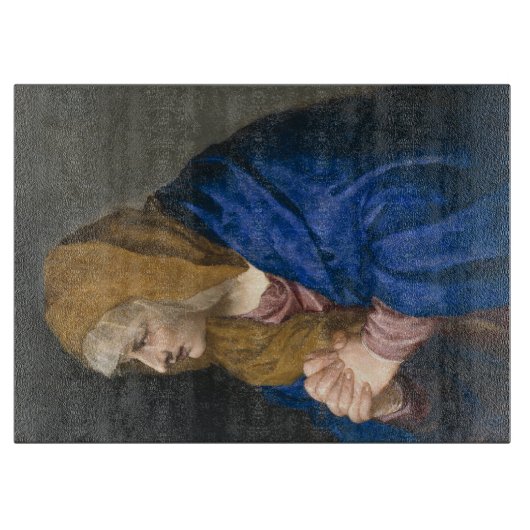 Mater Dolorosa (Maagd Mary) (Moeder van Sorrijen) Snijplank (Voorkant)