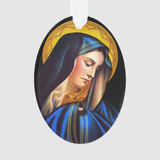 Mater Dolorosa - Onze-Lieve-Vrouw van Smarten Ornament (voorkant)
