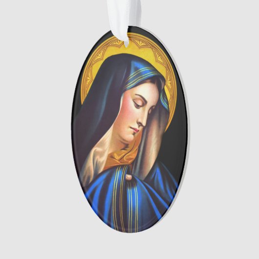 Mater Dolorosa - Onze-Lieve-Vrouw van Smarten Ornament (voorkant)