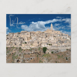 Matera Basilicata Italië Briefkaart