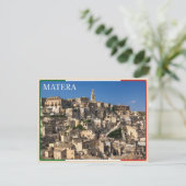 Matera - Italië Briefkaart (Staand voorkant)