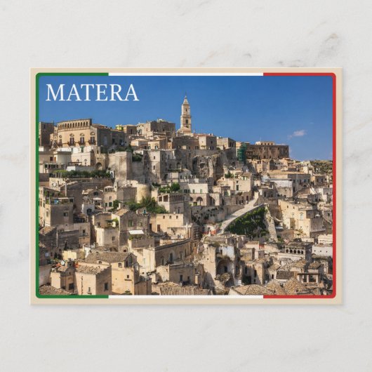 Matera - Italië Briefkaart (Voorkant)