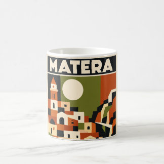 Matera Italië Reis Koffiemok Bauhaus Kunst