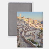 Matera Italië Reizen Magneet (Voorkant / Achterkant)