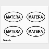 MATERA OVALE STICKER (Vel)