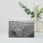 Matera schilderachtig uitzicht briefkaart (Staand voorkant)