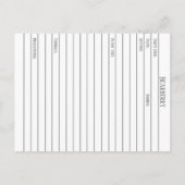 Materia Medica Herbal Study Kaart Bearberry (Achterkant)