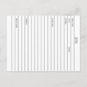 Materia Medica Roos Bloem Plant Kruiden Studie Kaa Briefkaart (Achterkant)