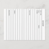 Materia Medica Rozenbottel Plant Herbal Studie Kaa Briefkaart (Achterkant)