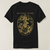 Materia Prima Medieval Occult Alchemy Rosecruciani T-shirt (Design voorkant)