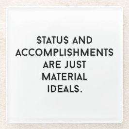 Materiaal Ideal Glass Onderzetter