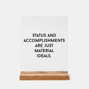 Materiaal Idealen Acryl Teken Acryl Bord