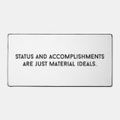 Materiaal Idealen Desk Mat (Voorkant)