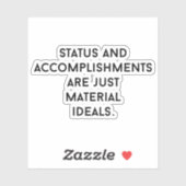 Materiaal Ideals Aangepast gesneden vinylsticker Sticker (Vel)