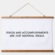 Materiaal Ideals Wood met bovenzijde wandtapijt