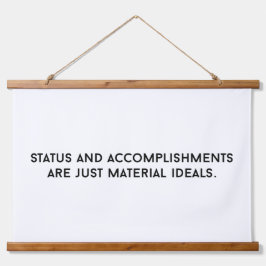 Materiaal Ideals Wood met bovenzijde wandtapijt Hangend Wandkleed