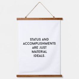 Materiaal Ideals Wood met bovenzijde wandtapijt Hangend Wandkleed