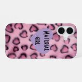 Materiaal meisje iPhone 16 telefoonhoesjes Hoesje (Achterkant horizontaal)