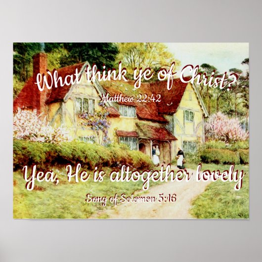  materiaal met aanpasbaar bijbelbericht poster (Voorkant)