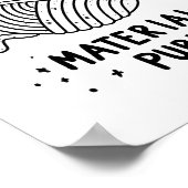Materiaal Purl Breipen Poster (Hoek)
