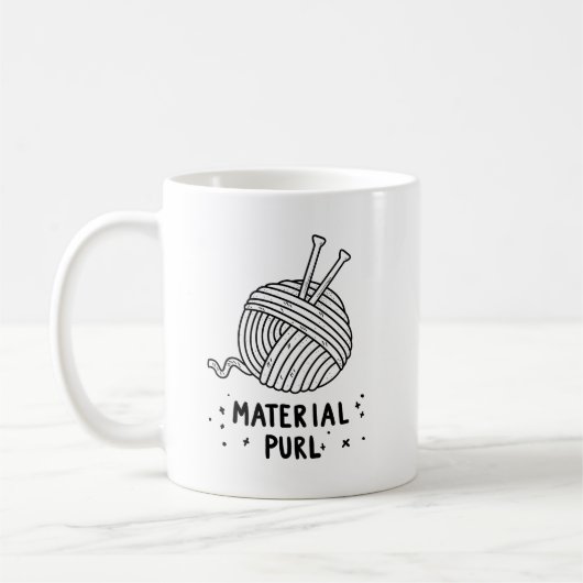 Materiaal Purl Fabulous Breien Pun Mok (Links)