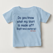 MATERIAAL VAN BOYFRIEND T-SHIRT (Voorkant)