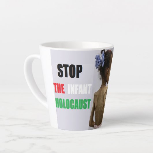 Materiaal van hoge kwaliteit latte mok (Linkerhoek)