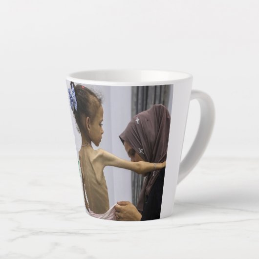 Materiaal van hoge kwaliteit latte mok (Rechterhoek)