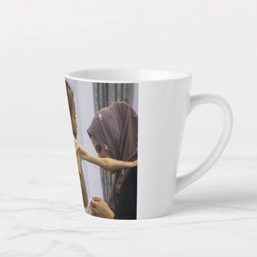 Materiaal van hoge kwaliteit latte mok (Rechts)